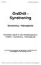 OrdDrill - Synstrening