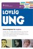 UNG. LOVLiG. Helserettigheter for ungdom