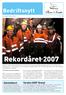 Internmagasin for Store Norske. Rekordåret 2007