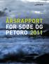 årsrapport FOR SDØE OG PETORO 2011