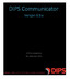 DIPS Communicator. Versjon 6.9.x. DIPS Kundeservice 28. desember 2015 E N A B L I N G E F F I C I E N T H E A L T H C A R E