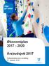 Økonomiplan Årsbudsjett 2017