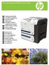 HP Color LaserJet CP3525 Series Printer
