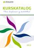 KursKatalog. Kurs, konferanser og studietilbud