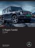 G-Wagen Varebil. Prisliste