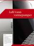 Apparatinformasjon NO. Tillegg til bruksanvisningen. Varmepumper. Utvendig oppstilling. LW A serie. Med forbehold om tekniske endringer.