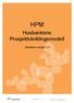 HPM. Husbankens Prosjektutviklingsmodell. Basiskurs versjon Feb-11 1