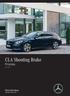 CLA Shooting Brake. Prisliste