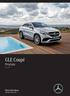 GLE Coupé. Prisliste