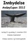 Innbydelse AndøyCupen 2012