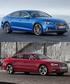 A5 S5 Sportback Audi A5 Sportback Audi S5 Sportback. Audi Forspranget ligger i teknikken