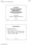 SOS3003 Anvendt statistisk dataanalyse i samfunnsvitenskap Forelesingsnotat 04. Erling Berge Institutt for sosiologi og statsvitenskap NTNU