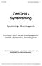 OrdDrill - Synstrening