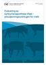 Rapport-nr.: 22/ Evaluering av konkurransepolitiske tiltak i prisutjevningsordningen for melk