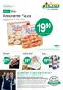 Ristorante Pizza Mozzarella/Speciale, Dr. Oetker, 335/330g Enh.pris 59,40/60,30 pr.kg