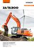 ZAXIS-6 serie HYDRAULISK GRAVEMASKIN