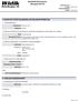 SIKKERHETSDATABLAD. Pennzoil ATF III. 1.2 Relevante identifiserte bruksområder for stoffet eller blandingen og bruksområder som frarådes