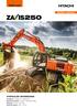 HYDRAULISK GRAVEMASKIN. ZAXIS-6 series