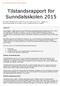 Tilstandsrapport for Sunndalsskolen 2015