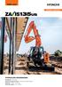 ZAXIS-6 serie HYDRAULISK GRAVEMASKIN