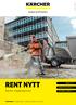 RENT NYTT. Kärcher rengjøringsutstyr. Professional Kampanjeavis - gyldig til og med Nyheter s Fordeler med varmtvann s.