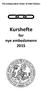 The Independent Order of Odd Fellows. Kurshefte for nye embedsmenn 2015