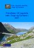 Prøvefiske i 28 regulerte vatn i Sogn og Fjordane i 2001