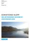 Beregnet til Korsfjord Slipp AS. Dokument type Rapport. Dato November, 2015 KORSFJORD SLIPP MILJØTEKNISKE SEDIMENT- UNDERSØKELSER