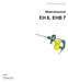 Driftanvisning. Elektrohammer EH 6, EHB no / 004