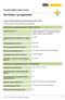 Sustainability data sheet. Sto Klister- og fugemørtel. Organisk, sementfri klebemørtel for klebing og fuging av Sto Tynntegl