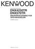 DNX4230TR DNX570TR BRUKERVEILEDNING FOR GPS-NAVIGASJON