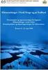 Vann, snø, is og virkninger på vannmengder og forurensningstransport i et endret klima. Helen K. French m.fl.