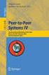 Peer-to-Peer systemer