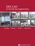 Versjon 11. DDS-CAD Arkitekt & Konstruksjon Installasjonsveiledning