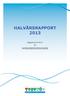HALVÅRSRAPPORT Rapport pr for KONGSBERGREGIONEN