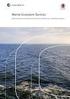 Indekser til vurdering av økologisk status i marine vannforekomster Biologiske og fysisk-kjemiske kvalitetselement