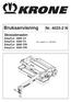 Bruksanvisning. Nr N. Skiveslåmaskin. EasyCut 2800 CV EasyCut 3200 CV EasyCut 2800 CRI EasyCut 3200 CRI. (fra maskin-nr.