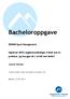 Bacheloroppgave. IDR600 Sport Management. Opplever MFKs ungdomsavdelinger frafall som et problem, og hva gjør de i så fall mot dette?