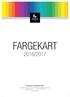 Fargekart 2016/2017. Produsert av Gjestal Garn