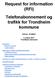 Request for information (RFI) Telefonabonnement og trafikk for Trondheim kommune