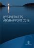 KYSTVERKETS ÅRSRAPPORT 2016
