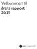 Velkommen til årets rapport, 2015