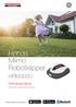 Honda Miimo Robotklipper. Honda. Robotic. Lawnmower HRM310/520 HRM3000. Owner s Manual. Instruksjonsbok. Original Instructions