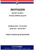 INVITASJON. Karl XII s ritt 2017, terreng rundbane og sprint. Rundbane XCO 27.mai 2017 Sprint XCE 28.mai Halden Cycleklub og Idd Sportsklubb
