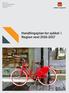 Handlingsplan for sykkel i Region vest