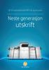 HP A3 administrerte MFP-er og skrivere. Neste generasjon. utskrift