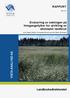 VISTA ANALYSE AS RAPPORT. Evaluering av satsingen på foregangsfylker for utvikling av økologisk landbruk. Landbruksdirektoratet 2017/01