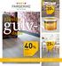 gulvdager 40% Elleville 30% 25% TILBUDENE GJELDER FRA 27. APRIL - 6. MAI* Pr. m 2 Moskus 12 laminat FØR 298