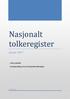 Nasjonalt tolkeregister