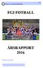 FGI FOTBALL ÅRSRAPPORT 2016